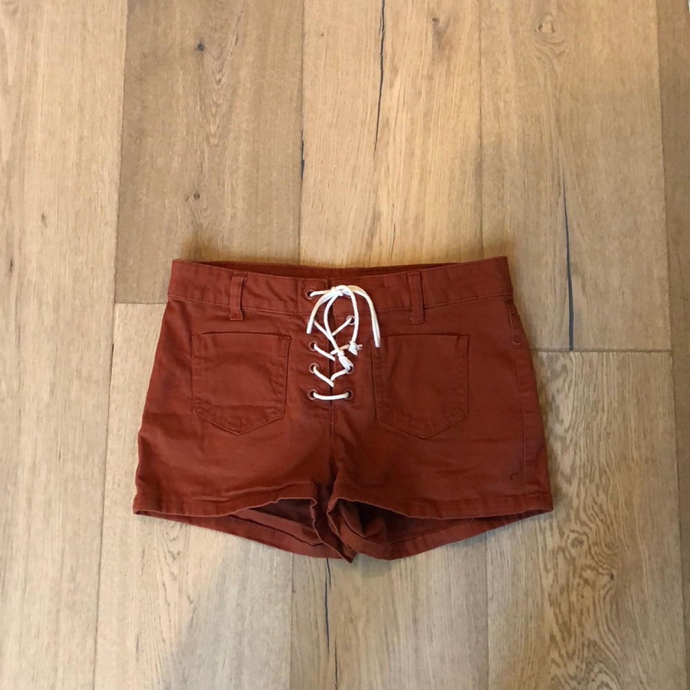 tie up shorts